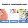 Long Reach Toilet Paper Wiper Tool for Seniors Comfortable Self Assist Bathroom Aid for Elderly Care Easy to Use Black view 4