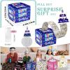 Birthday Money Box for Cash Gift Pull, Surprise Money Roll Gift Box with Pull Out Card and 30 Transparent Bags DIY Set, Funny Ways to Give Money as Gift for Parents, Lovers, Friends (Blue) view 3