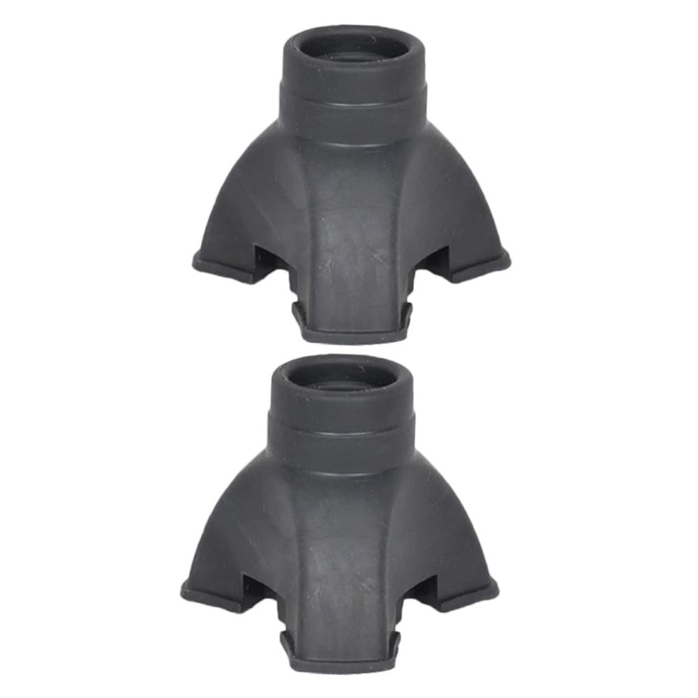 UTHCLO 2pcs -Skid Trekking Cane Foot Cover Tips for Hiking and Walking Sticks Lightweight and Easy to Install Crutch Foot Protectors Compatible Poles