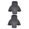 UTHCLO 2pcs -Skid Trekking Cane Foot Cover Tips for Hiking and Walking Sticks Lightweight and Easy to Install Crutch Foot Protectors Compatible Poles view 1