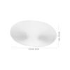 DIYEAH 2 Pairs Adhesive Silicone Shoulderpads for Women Soft Reusable Shoulder Enhancer for Clothing Anti-Slip Shoulder Padding Accessories Transparent 5.31X3.14X1.18In view 4