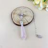 KatLin Beautiful Natural Crystal Pendulum Facet Gemstone Pendulos Jewelry Pendant Reiki Stones for Healing Dowsing Divination (Color : Rose Quartz, Size : 1PC) view 1