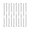 10 Pcs Metal Ear Cleaner Stainless Steel Ear Pick Portable Metal Earwax Curette Ear Cleaner Tool for Adult view 1
