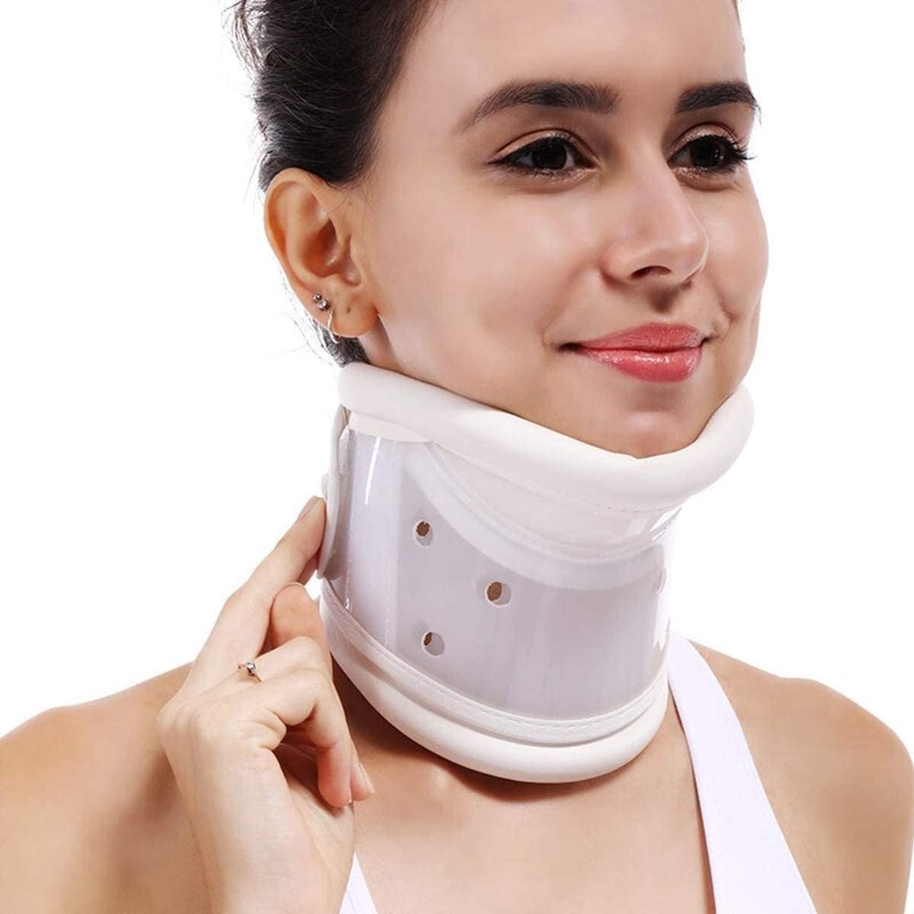 RhLLvJ Medical Cervical Neck Collar Neck & Head Stabilizer Support Splint for Stiff Neck Pain Relief Cervical Collar Neck Braces Bone Care Neck Support (Size : XLarge)