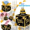 Birthday Money Box Pull with Surprise Card & 30 Bags DIY Set - Funny Cash Gift for Parents, Lovers, Friends (Black) view 4