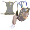 500lbs Mesh Full Body Sling for Lift - Patient Transfer Sling with Wide Pads for Elderly & Disabled,Compatible and Multi-Scene Transfer view 1