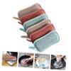 FOMIYES 6pcs Multi-Function Reusable Kitchen Cleaning Sponges with Linen Cover Daily Use Scrub Sponge for Dishes Pots Sinks and More Effortless Grease Removal view 4
