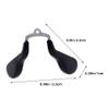 Baluue 2pcs U Shaped Eyeglasses Nose Pads Bridge Silicone Soft Eye Glasses Nose Support Pads Anti Slip Nose Pieces Sunglasses Nose Pads Glasses Nose Guard Eyewear Accessories view 4