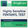 500 Pack - DrugExam Urine Drug Test Testing Strip. Testing for FYN 20 ng/mL. Highly Sensitive, Instant Results. Made in USA. (500) view 1