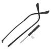 Anneome Metal Eyeglass Retainer Temple Brille Replacement Parts Glasses Bar Replacement Black for Men view 1