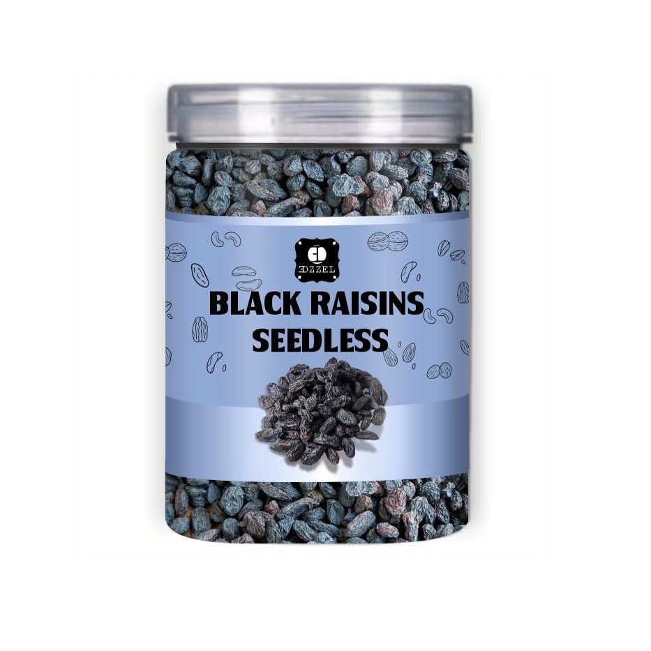 EDZZEL Black Raisins Dried Fruit