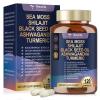 25-in-1 Sea Moss Black Seed Oil Ashwagandha Ginger Shilajit Supplement, Sea Moss Capsules Pro with Bladder Burdock Ceylon Cinnamon Berberine ACV Manuka VIT C & D3 for Men Women, 120 Vegan Caps view 1