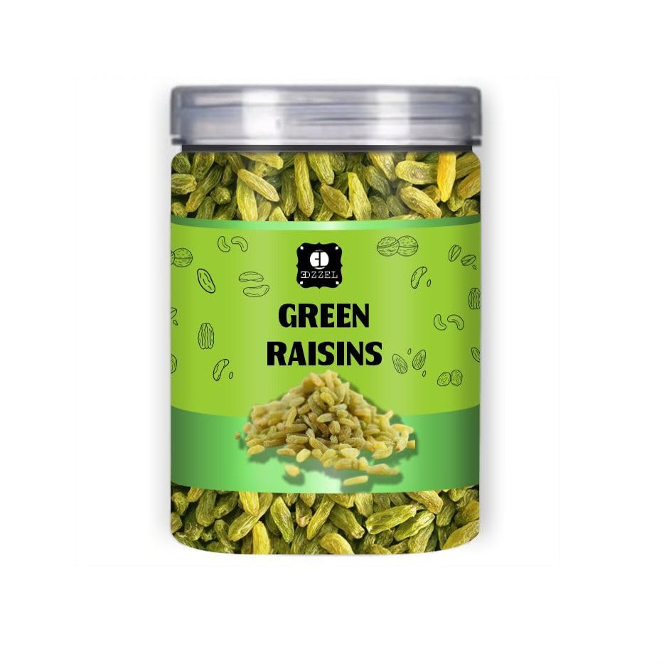 EDZZEL Dried Green Raisins | Sun-Dried Fruit