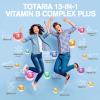 13-in-1 Vitamin B Complex Plus with Vitamin B1, B2, B3 (Niacinamide), B4, B5, B6, B7 (Biotin), B8 (Inositol), B9 (Folate), B12, C, D3, K2 - Energy, Nerve, Immune, Skin Support - 120 Vegan Capsules view 2