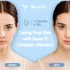 13-in-1 Vitamin B Complex Plus with Vitamin B1, B2, B3 (Niacinamide), B4, B5, B6, B7 (Biotin), B8 (Inositol), B9 (Folate), B12, C, D3, K2 - Energy, Nerve, Immune, Skin Support - 120 Vegan Capsules view 4