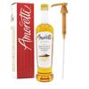 Amoretti - Premium Boston Cream Pie Syrup, 94 Servings Per Bottle (750 ml), with Pump for Flavoring Coffees, Cocktails, and other Beverages, Gluten Free, GMO/GEO Free, Preservative Free view 1