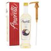 Amoretti - Premium Salep Syrup, 94 Servings Per Bottle (750 ml), with Pump for Flavoring Coffees, Cocktails, and other Beverages, Gluten Free, GMO/GEO Free, Preservative Free view 1
