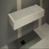 The Original Floating Shower Bench Kit with Concrete Mesh Foam Board - Original Shower Bench Bracket(18in.  14in.  4in.) Providing Support You Need for Any Bench Projects You Have. view 1