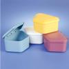 AmeriCan Goods 6/Pk Premium Probath Assorted Denture Bath Box with 6/Pk Mini Denture Brushes Clean & Care Denture Bath Case Cup with Brushes view 4