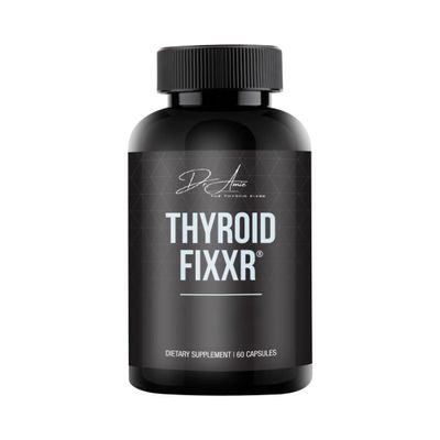 Fixxr Thyroid Support by Dr. Amie | T2 Thyroid Supplement | 30 Day Supply, 60 Capsules