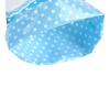 Cone Shaped Treat Bags, 50 Packs Clear Plastic Cone Bags Triangle Bags Popcorn Bags Cone Shaped Cellophane Treat Bags with Tie for Popcorn Favor Candy (Blue) view 4