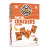 PRETZELIZED Snacks PRETZELIZED Pretzel Crackers, Cheddar Flavored, 6.5oz Box (Pack of 12) view 1