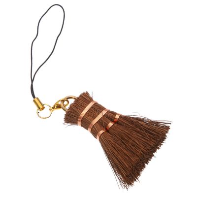 COLLBATH Mini Hand Broom with Ergonomic Handle Durable Palm Whisk Broom for Efficient Sweeping for Tea Ceremony and Everyday Cleaning Tasks