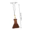 COLLBATH Mini Hand Broom with Ergonomic Handle Durable Palm Whisk Broom for Efficient Sweeping for Tea Ceremony and Everyday Cleaning Tasks view 3
