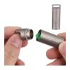 Pill Dispenser Titanium Pill Holder Keychain,Waterproof Travel Portable Pill Container Cases,Outdoor EDC Emergency Medicine Storage (Size : Style 8) view 1