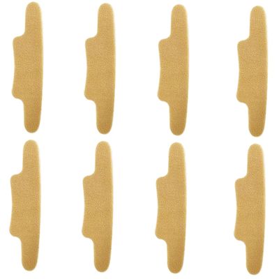 FRCOLOR 10pairs Replaceable Heel Pads Wear-Resistant Cushions for High Heels and Casual Shoes Self-Adhesive Design for Comfort and Blister Prevention