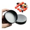 SNIME Pill Dispenser Pill Holder, Pill Organizer Airtight Pill Box, Pocket Pill Case Metal Medicine Storage Bin for Daily Travel Outdoor (Size : L) view 1