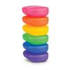 AmeriCan Goods Tropical Color Retainer Box Denture Bath Mouth Guard Case Air Vent Holes Orthodontic Storage Container Multicolor Boxes (6) view 1