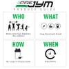 Pre JYM Stim Free Watermelon Strawberry Pre-Workout Powder, Creatine, No Caffeine, Citrulline, Betaine, BCAA's, Taurine, Alpha-GPC, Huperzine, 30 Servings view 3