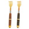 FRCOLOR 2pcs Retractable Back Scratcher Self-Massage Body Massagers for Itching Relief Material Green for Ages view 1