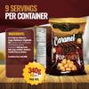Stonehedge Farms Caramel Flavored Popcorn - 12 oz Bag - Bulk Gourmet Flavored Popped Popcorn - Made in USA view 2