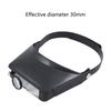 1.5X/3X/9.5X/11X Headband Magnifier Handsfree Head Mount Glass Visors Headset for Jewelry Close Work Sewing Head Mount Magnifier view 3