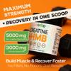 LIVEGOOD Creatine + HMB Powder, Unflavored Organic Creatine Monohydrate for Strength, Recovery, Brain Function & Muscle Growth, HMB Supplement, Built on Clean Ingredients  30 Servings view 2