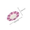 Alipis 50pcs Flower-shaped Disposable Paper Plates Boys and Girls Birthday Party Supplies Floral Dinnerware for Parties Picnics Home Use Lightweight Design Random Colors Each Pack view 2