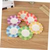 Alipis 50pcs Flower-shaped Disposable Paper Plates Boys and Girls Birthday Party Supplies Floral Dinnerware for Parties Picnics Home Use Lightweight Design Random Colors Each Pack view 4