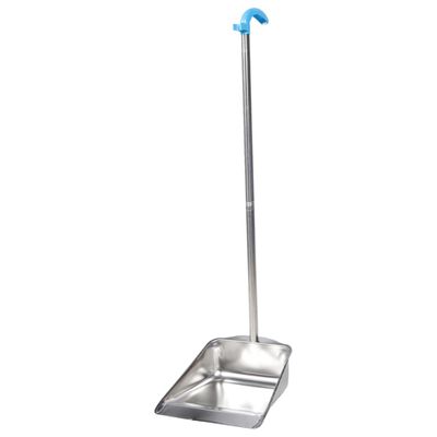 FOMIYES Stainless Steel Dustpan and Brush Dustpan Handle for Cleaning Home Office Duster for Kitchen