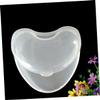 KOMBIUDA Case Box Cleaning and Storage Plastic Case Heart Shape Design for Beauty view 4