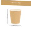 FOMIYES 50pcs Double Paper Cups for Coffee and Disposable Corrugated Cups and Stylish Design for Parties and Events view 2