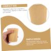 FOMIYES 50pcs Double Paper Cups for Coffee and Disposable Corrugated Cups and Stylish Design for Parties and Events view 4