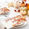 100Pcs Fall Leaves Guest Napkin Watercolor Autumn Disposable Paper Napkins Rustic Dinner Hand Napkin for Thanksgiving Harvest Bathroom Supplies view 4