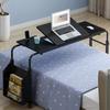 Danneon Overbed Table Chair Table, Adjustable Desktop Angle and Height, Mobility Overbed Trolley Computer Laptop Study Desk for Home Bedroom (Size : C) view 1