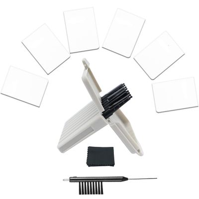 48 Pieces Wax Guards (1.3mm) Replacement Filters for Phonak/Unitron/Resound/Beltone/Widex Hearing Aids - Cleaning Brush Tools and Carry Case-6packs