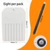48 Pieces Wax Guards (1.3mm) Replacement Filters for Phonak/Unitron/Resound/Beltone/Widex Hearing Aids - Cleaning Brush Tools and Carry Case-6packs view 3