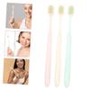 GLEAVI 9pcs Extra Soft Bristle Toothbrushes for Adults Gentle Care Household Toothbrushes Wide Brush Design Comfortable Cleaning for Gums and Teeth view 2