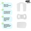 Nostril Retainer Short Model | Nostril Retainer Rhinoplasty | Nasal Retainer Rhinoplasty & Nose Splint for Rhinoplasty Recovery | 100% High Grade Silicone | Nose Retainer Size (9) view 3