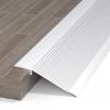EliteBloom Aluminum Threshold Ramp for Uneven Floors, Interior Floor Cover Strips with Reducer, Wood to Tile Flooring Transition Strip, Easy to Clean (Silver L170Cm(67 in)) view 1